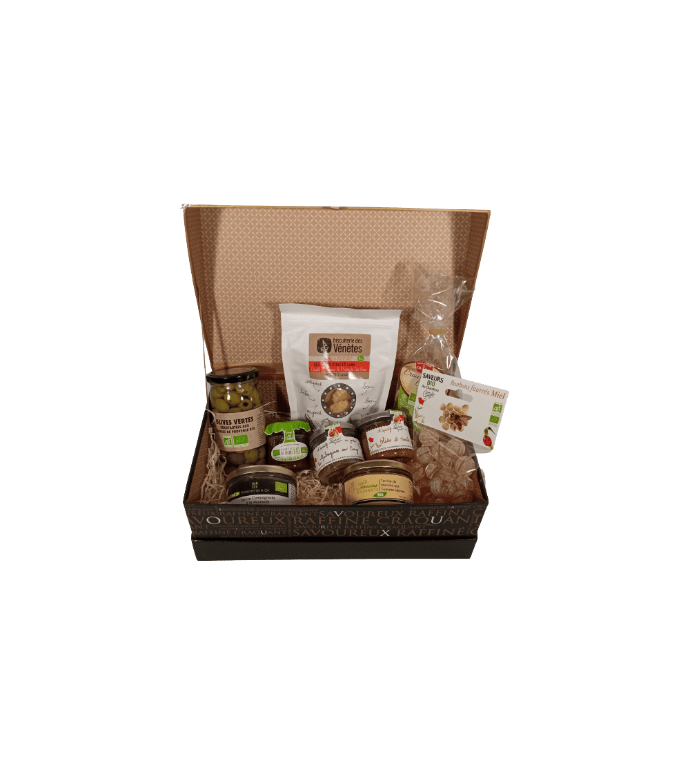 Coffret Gourmand Apéritif du Jardin Bio Coffret Gourmand Apéritif du Jardin Bio