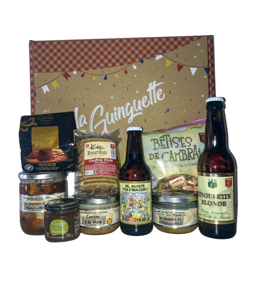 Coffret Cadeau Voyage Gourmand - Panier Gourmand - Haltegourmande