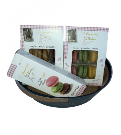 Coffret gourmand macarons