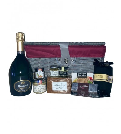 Coffret Cadeau L'exception - Panier Gourmand Festif - Haltegourmande